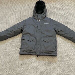 Eddie Bauer Charcoal Hooded Jacket